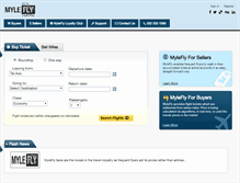 Tablet Screenshot of mylefly.com